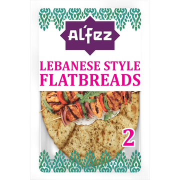 Al'Fez Vuurgebakken Libanese Stijl Flatbreads met Kruidige Za'atar - JUMBO