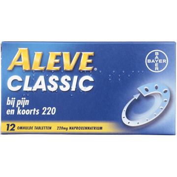 Aleve Classic bij o.a. hoofdpijn