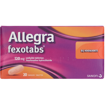 Allegra Fexotabs hooikoortstabletten 120 mg - JUMBO