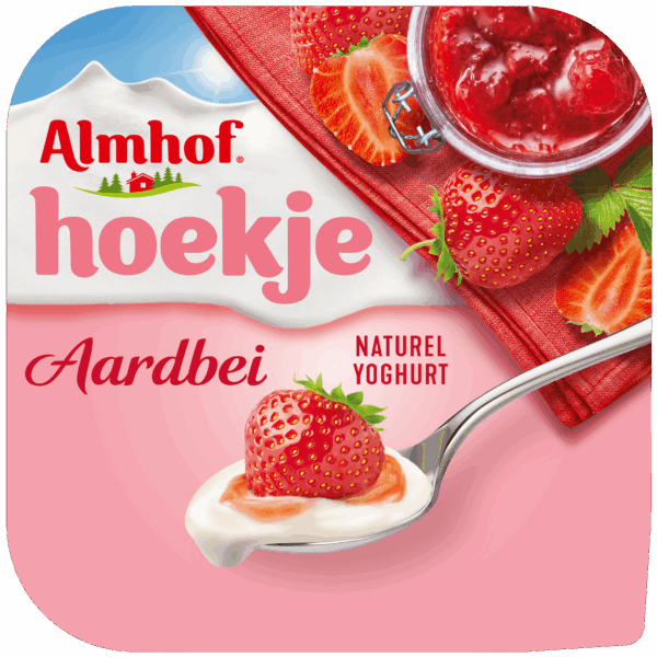 Almhof Hoekje Aardbei - PLUS