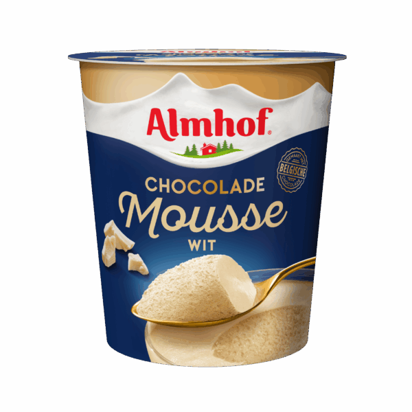 Almhof Mousse witte chocolade - PLUS