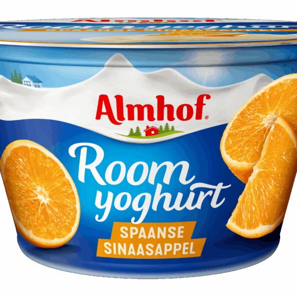 Almhof Roomyoghurt Spaanse sinaasappel - PLUS