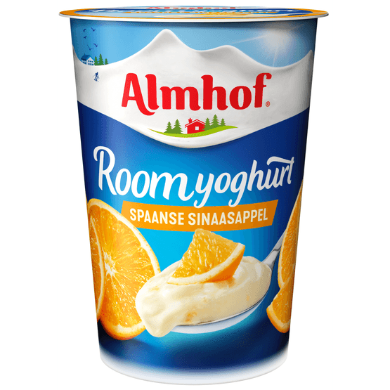 Almhof Roomyoghurt Spaanse sinaasappel - Dirk