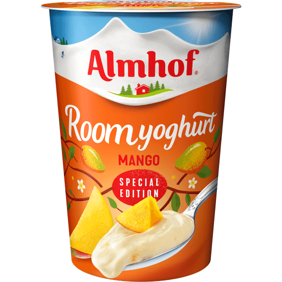 Almhof Roomyoghurt mango - Dirk