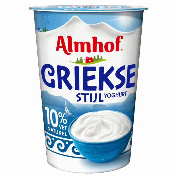 Almhof Yoghurt Griekse stijl 10% vet - PLUS