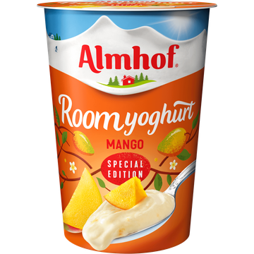 Almhof roomyoghurt mango special edition - JUMBO