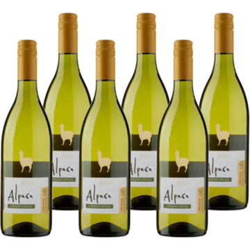 Alpaca - Chardonnay - Semillón - 6 x 750ML - zonder doos - JUMBO