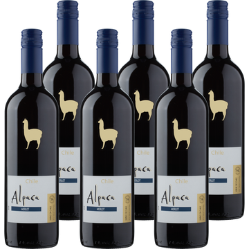 Alpaca - Merlot - 6 x 750ML- zonder doos - JUMBO