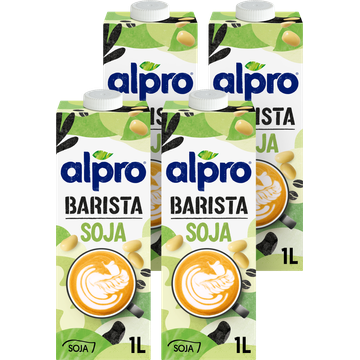 Alpro Barista Soja Houdbaar 4 x 1L - JUMBO