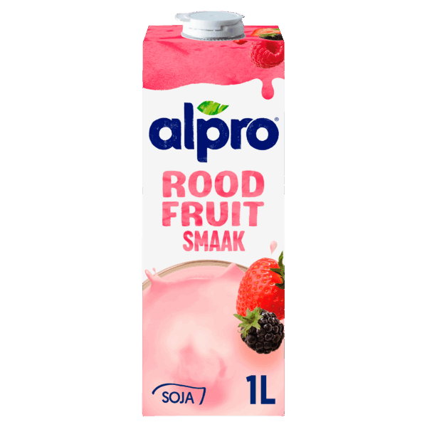 Alpro Sojadrink Rode Vruchten Houdbaar - PLUS