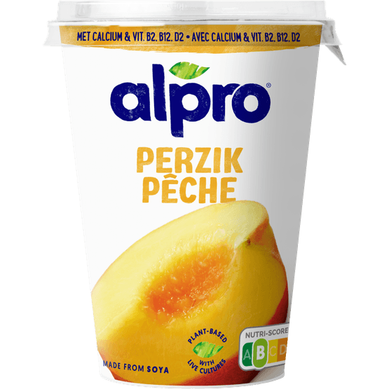 Alpro Yoghurtvariatie perzik - Dirk