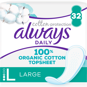 Always Daily Cotton Protection Inlegkruisjes - JUMBO