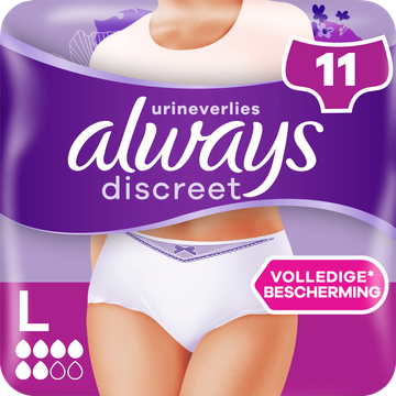 Always Discreet Broekjes Voor Urineverlies x11 - JUMBO
