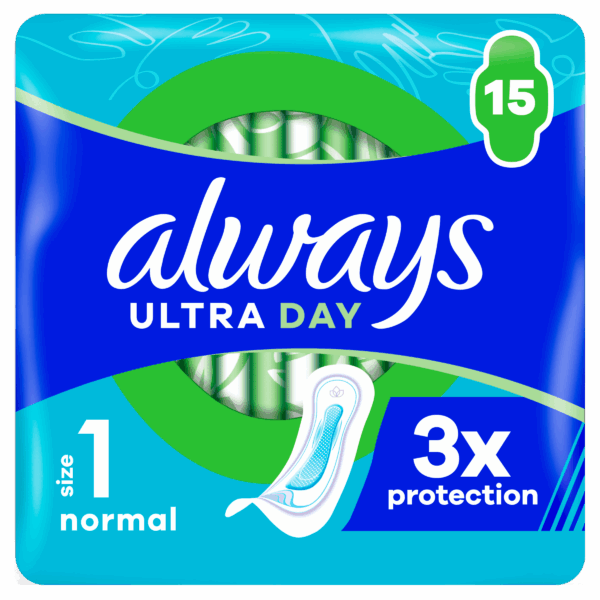 Always Ultra Day Normal SP 15ct - PLUS