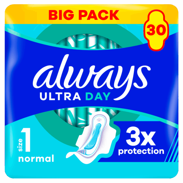 Always Ultra Day Normal VDV 30ct - PLUS
