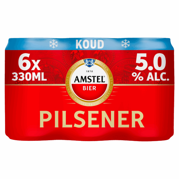 Amstel Pilsener Bier Coolcan - PLUS