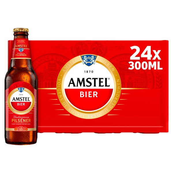 Amstel Pilsener bier fles - PLUS