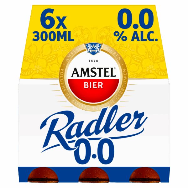 Amstel Radler Citroen 0.0 Bier Fles - PLUS