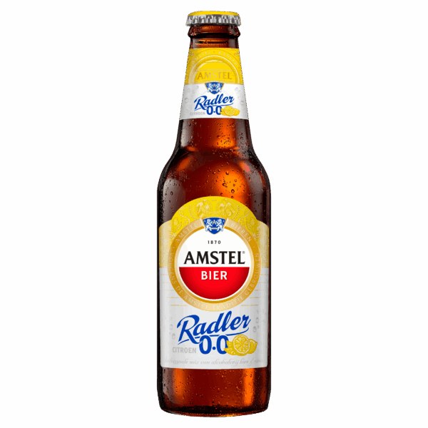 Amstel Radler Citroen 0.0 Bier Fles - PLUS