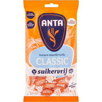 Anta Verzorgende Keelpastilles Classic Suikervrij - JUMBO