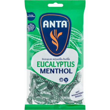 Anta verzorgende keelpastilles Eucalyptus Menthol - JUMBO