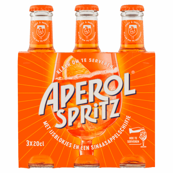 Aperol Spritz 3x20cl - PLUS