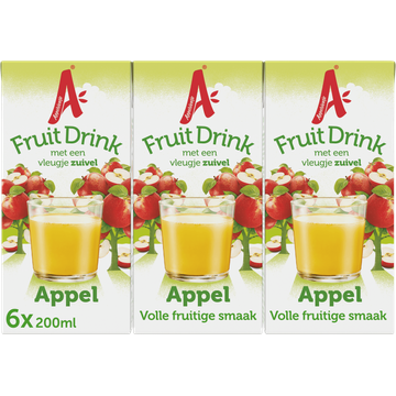 Appelsientje FruitDrink Appel 6x200ml - JUMBO