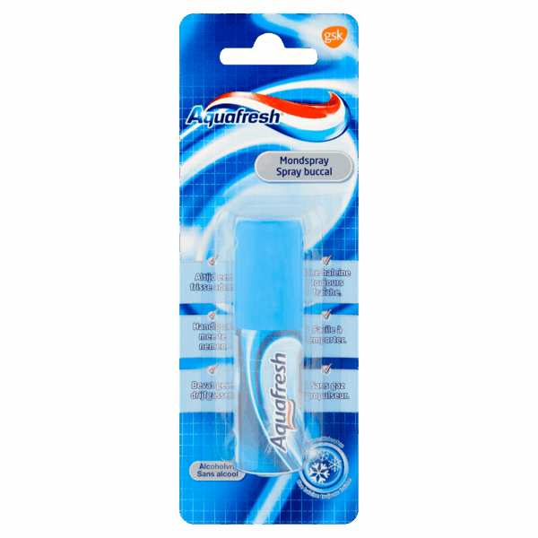 Aquafresh Mondspray - PLUS