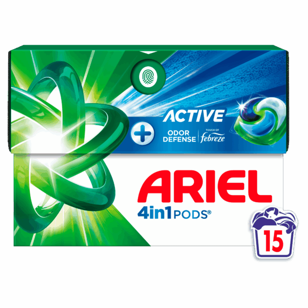 Ariel + Pods 4in1 Active Odor Defense - PLUS