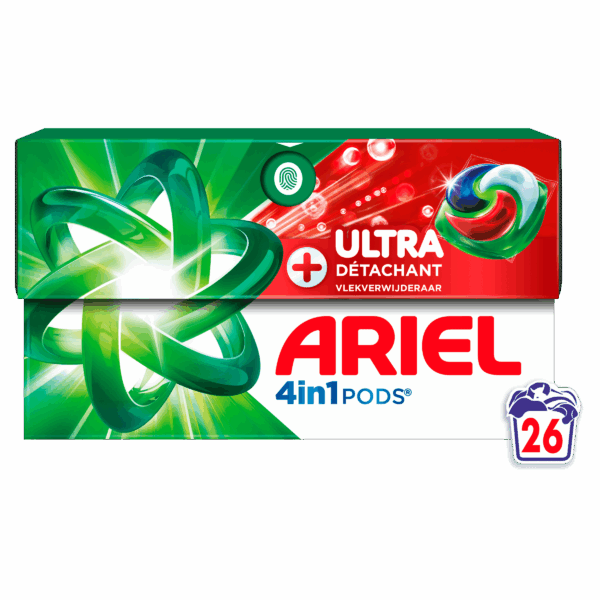 Ariel + Pods 4in1 ultra vlekverwijderaar - PLUS