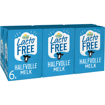 Arla Lactofree Houdbare Halfvolle Melk 6 x 200 ml - JUMBO