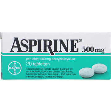 Aspirine 500 mg tabletten