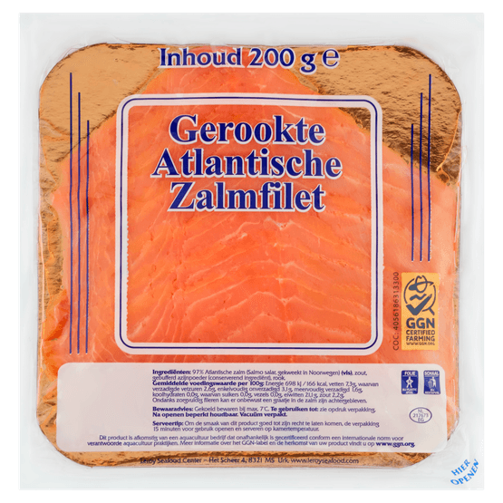 Atlantic Noorse zalm gerookt - Dirk