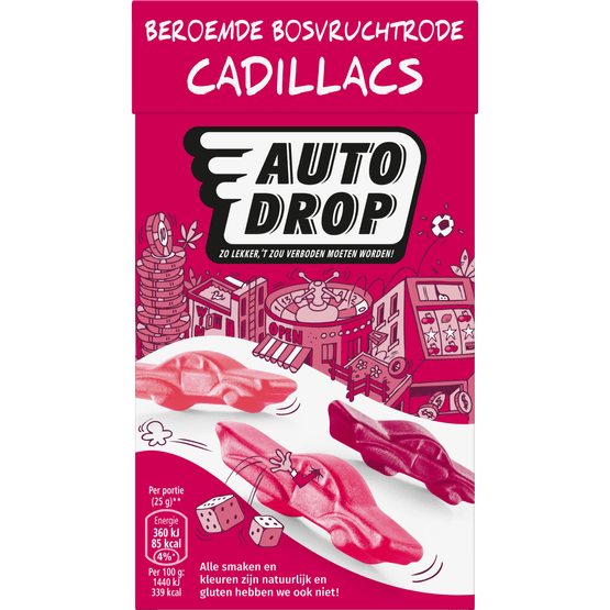 Autodrop Beroemde Bosvruchtrode Cadillacs - Dirk