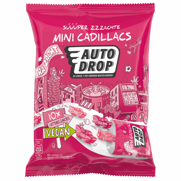 Autodrop Uitdeelzak Cadillacs - PLUS