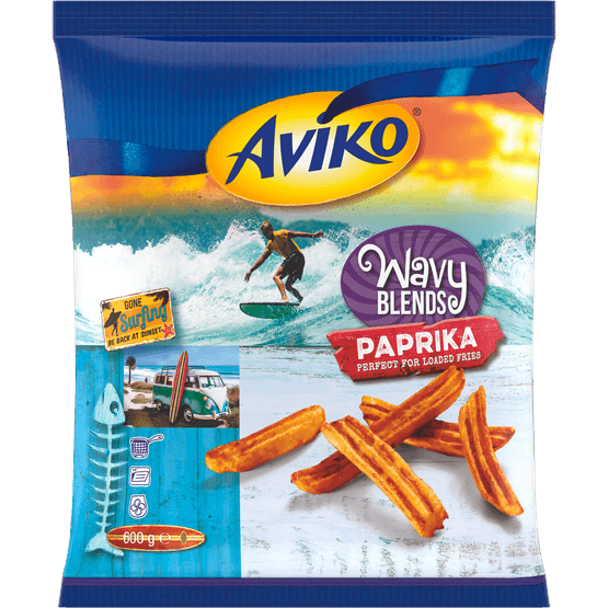 Aviko Wavy blends paprika - Dirk