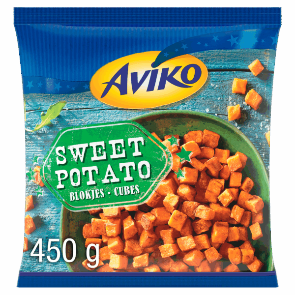 Aviko Zoete Aardappel Blokjes - PLUS