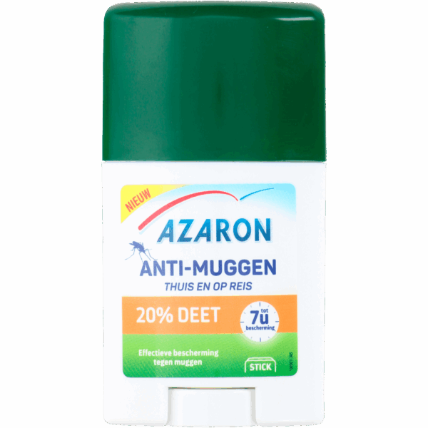 Azaron Anti-Muggen 20% DEET stick - PLUS