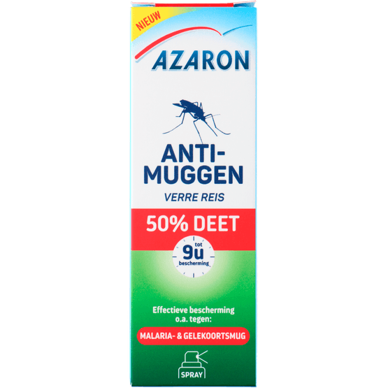 Azaron Anti muggen 50% deet spray - Dirk