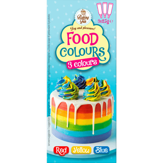 BAKING FUN Food colours - Dirk