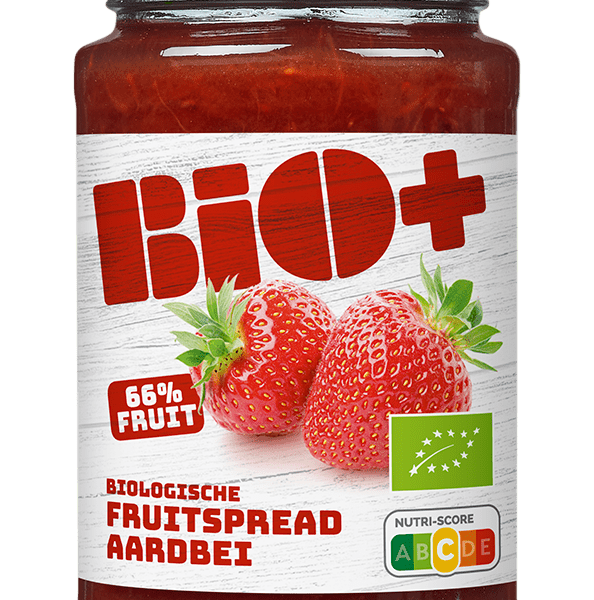 BIO+ Aardbeien Fruitspread - PLUS