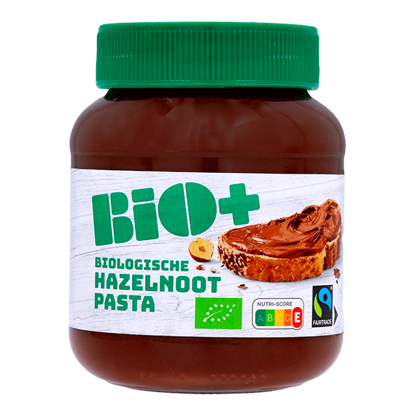 BIO+ Hazelnootpasta Fairtrade - PLUS