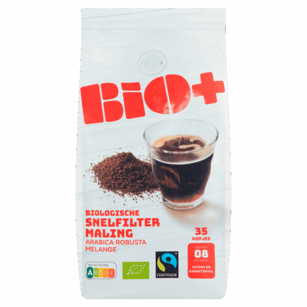 BIO+ Koffie snelfilter Dutch Roast - PLUS