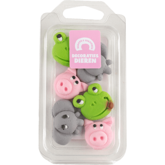 Bakken en versieren Dieren decoratie - Dirk