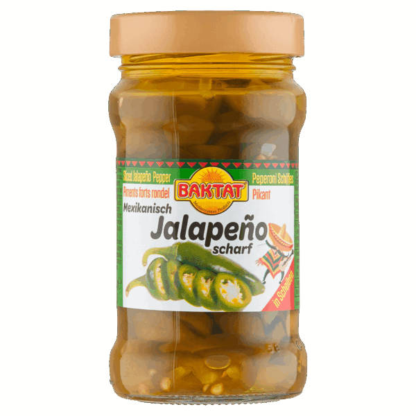 Baktat Jalapeñopepers pikant - PLUS