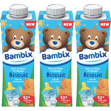 Bambix Drinkpapje Biscuits 12+ Maanden - JUMBO