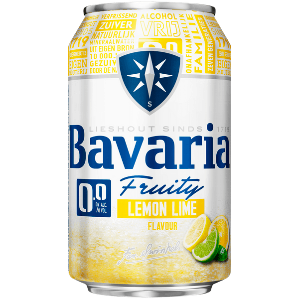 Bavaria 0.0% Fruity Lemon Lime - PLUS