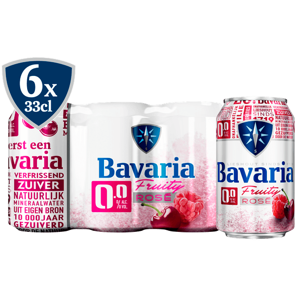 Bavaria 0.0% Fruity Rosé - PLUS
