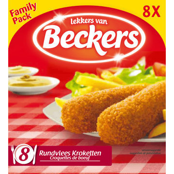 Beckers Rundvlees Kroketten Family Pack - JUMBO