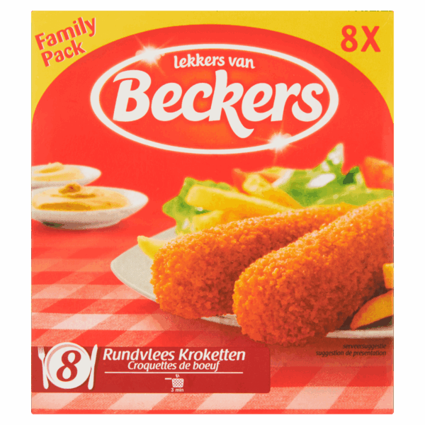 Beckers Rundvleeskroket - PLUS